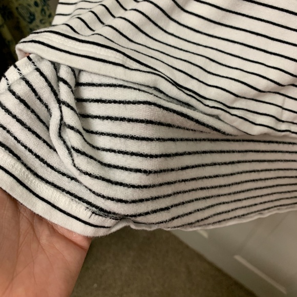 Daily Ritual Striped Terry Tee - Picture 4 of 4